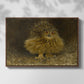 Front view of An Eagle Owl (Berguv), 1905 by Bruno Liljefors in a walnut floater framed canvas.