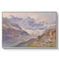 Odenwinklkees with the Johannisberg, 1902 by Edward Theodore Compton in a white floater framed canvas wall art display.