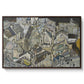 Mödling II, 1918 by Egon Schiele in a walnut floater framed canvas wall art display.