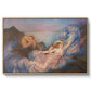 Twilight, 1914 by Evelyn De Morgan in a natural wood floater framed canvas wall art display.