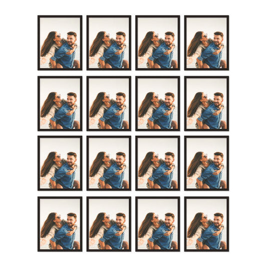 Set of 16 Restickable Custom Framed Photos - 8" x 10"