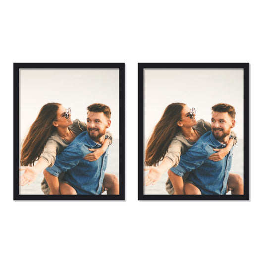 Set of 2 Restickable Custom Framed Photos - 8" x 10"