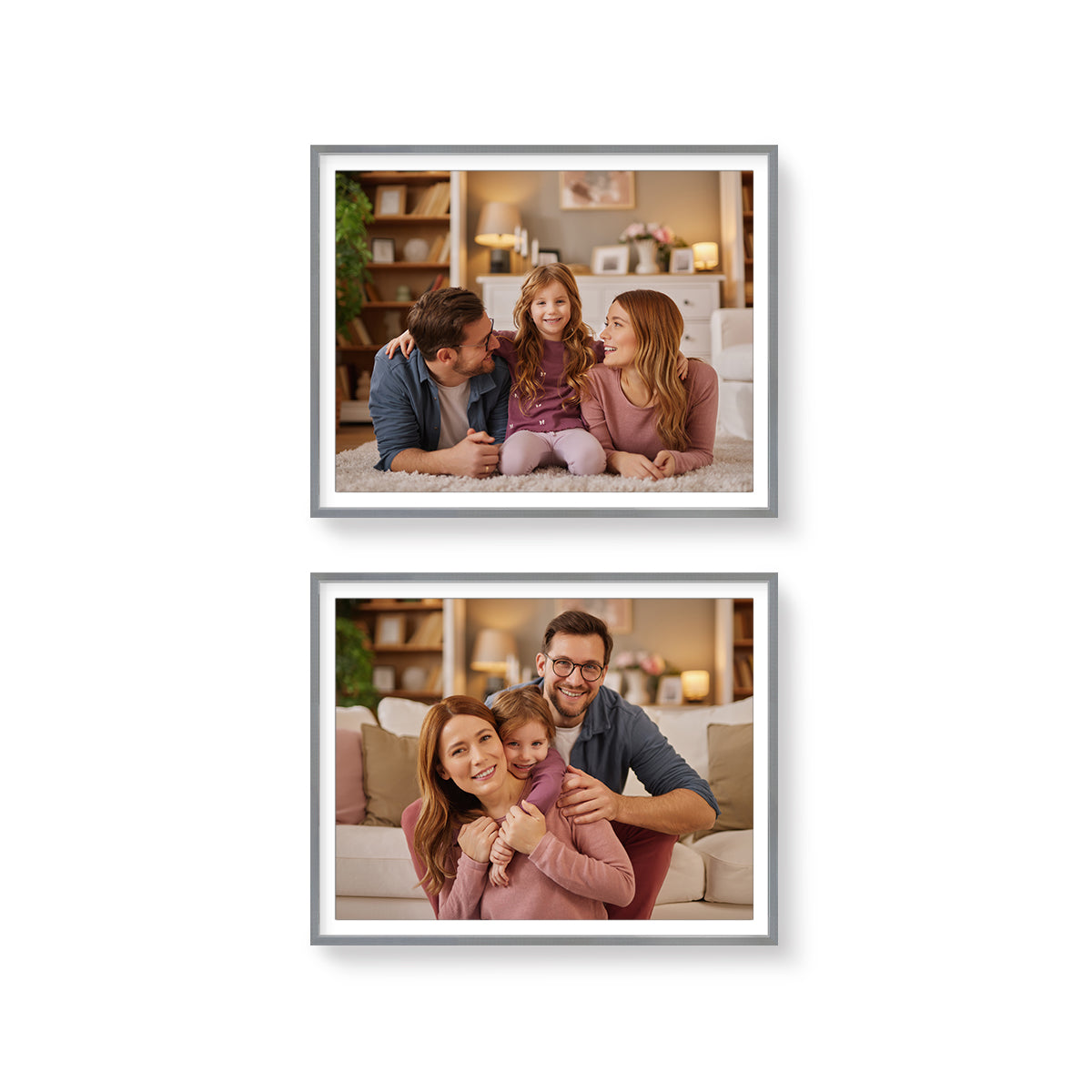 Set of 2 Restickable Custom Framed Photos - 28" x 22"
