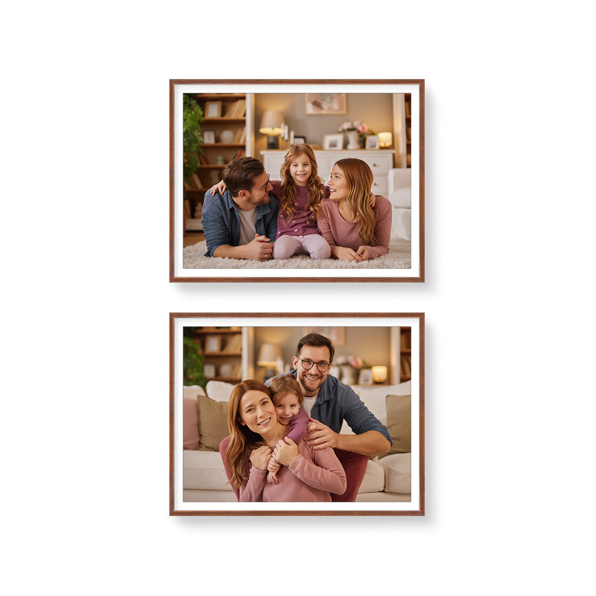 Set of 2 Restickable Custom Framed Photos - 28" x 22"