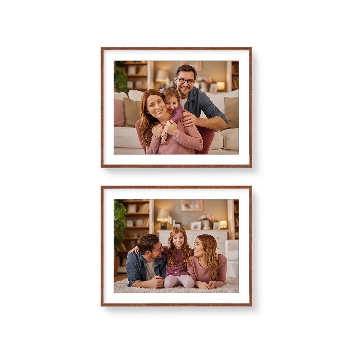 Set of 2 Restickable Custom Framed Photos - 28" x 22"