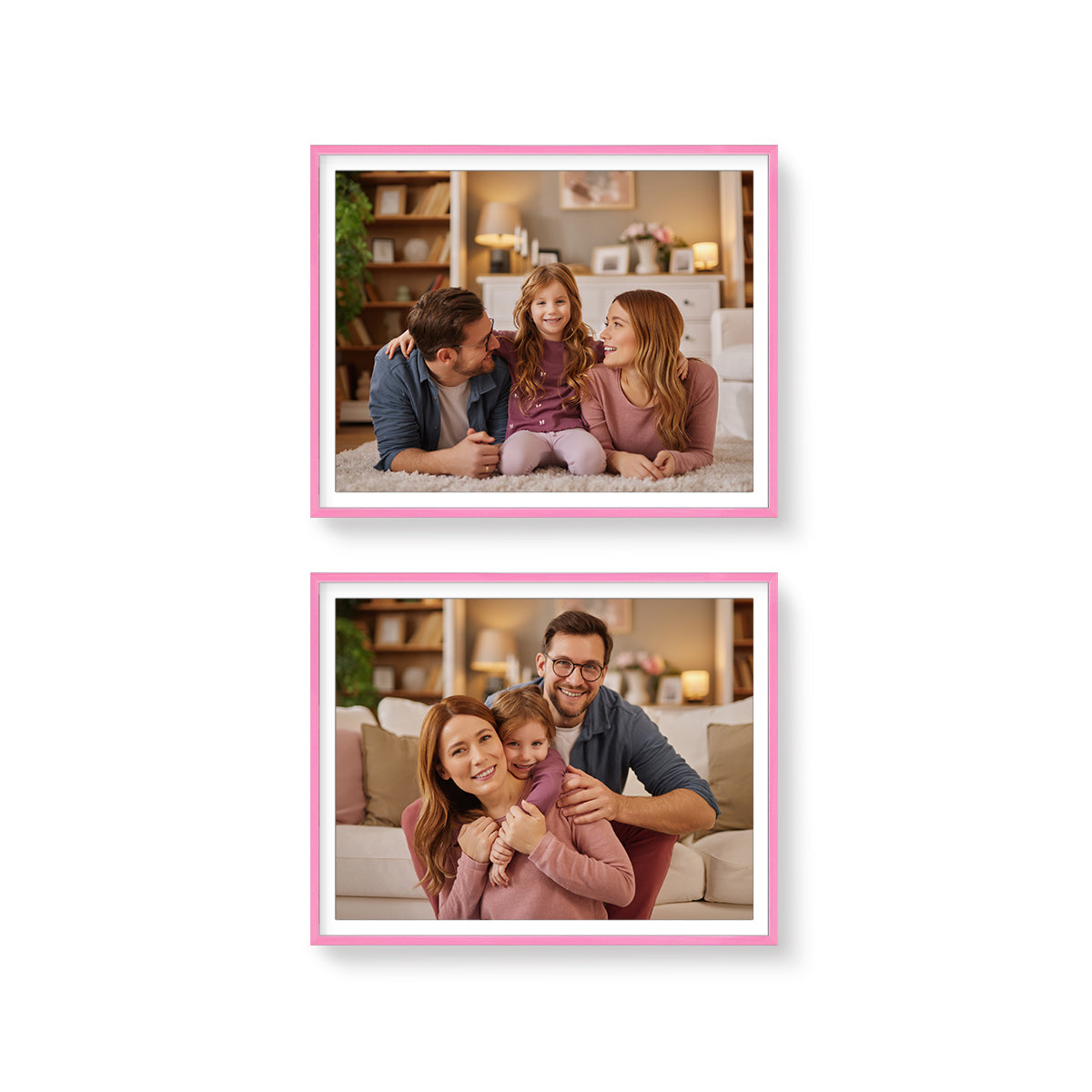 Set of 2 Restickable Custom Framed Photos - 28" x 22"