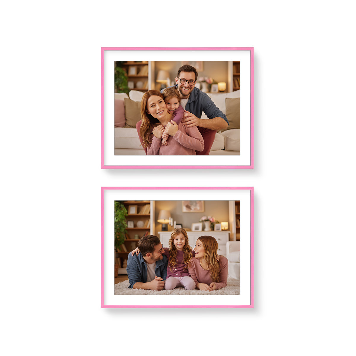 Set of 2 Restickable Custom Framed Photos - 28" x 22"