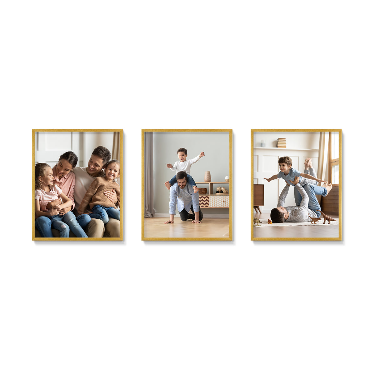 Set of 3 Restickable Custom Framed Photos - 16" x 20"