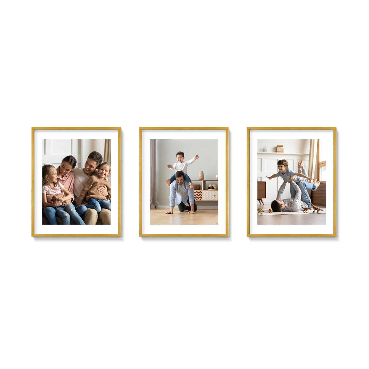 Set of 3 Restickable Custom Framed Photos - 16" x 20"