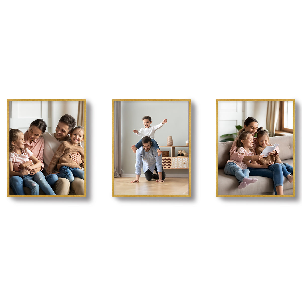 Set of 3 Restickable Custom Framed Photos - 22" x 28"