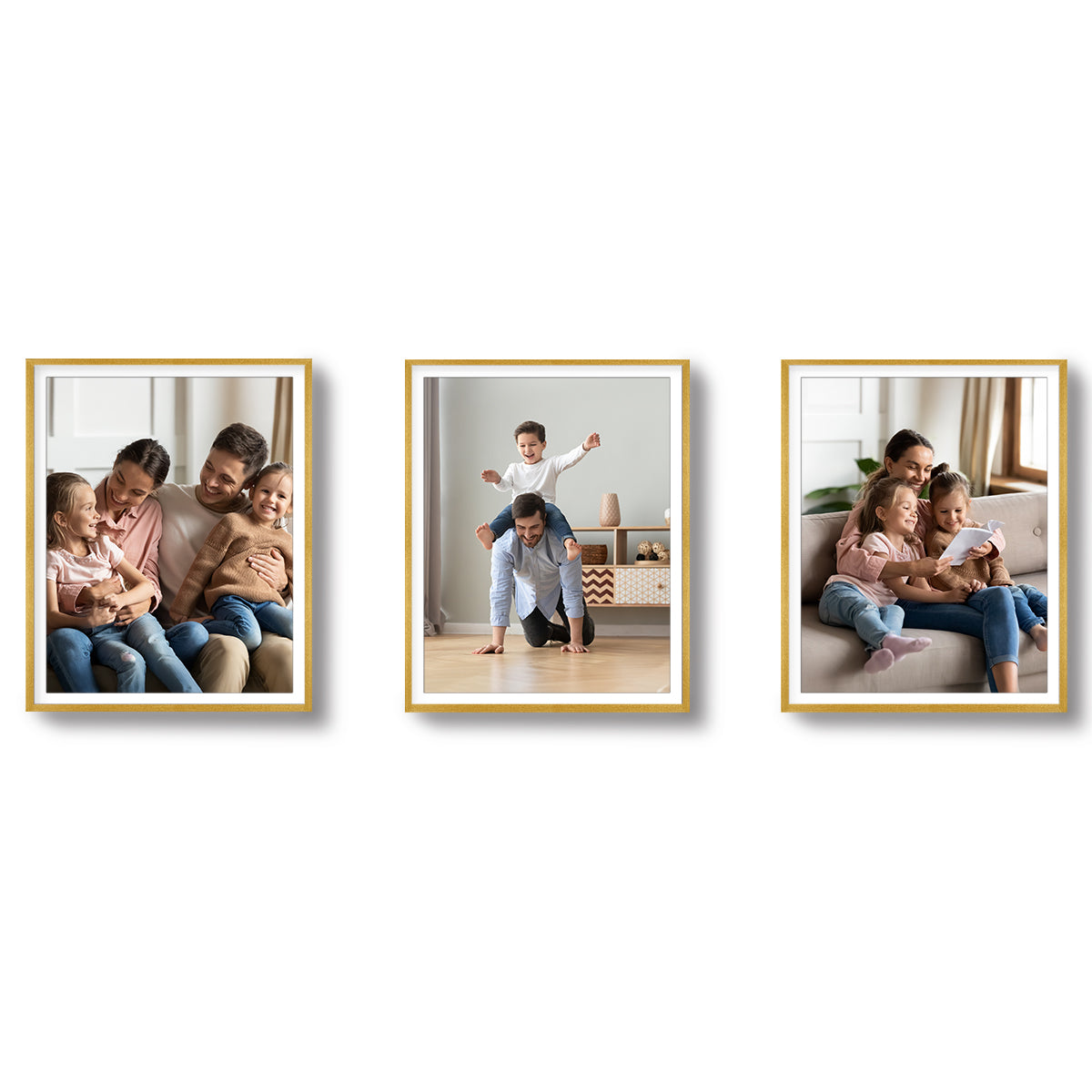 Set of 3 Restickable Custom Framed Photos - 22" x 28"