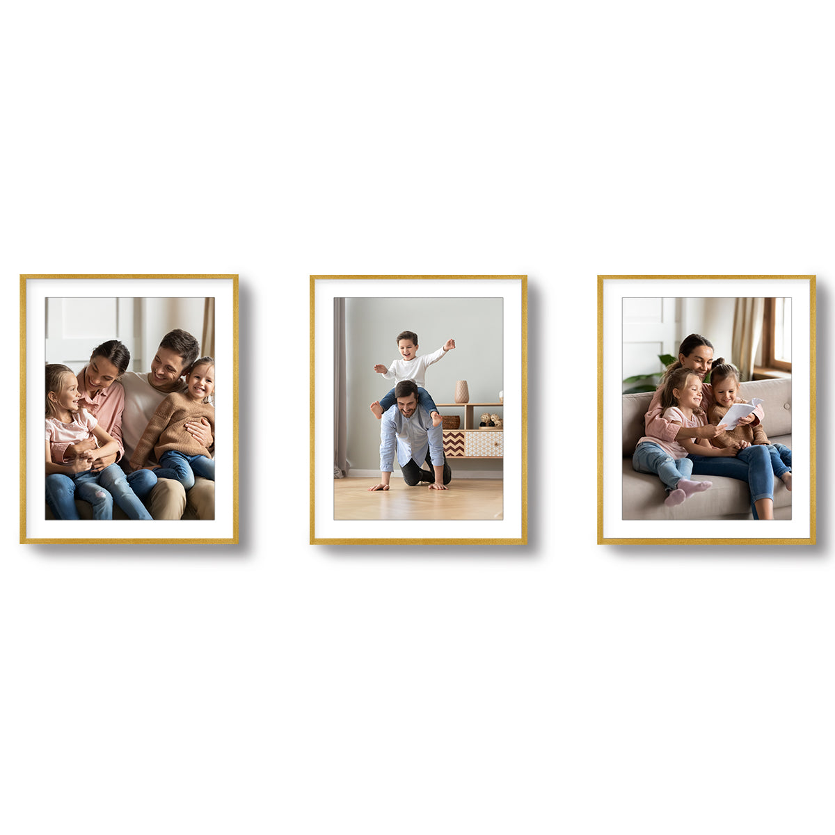 Set of 3 Restickable Custom Framed Photos - 22" x 28"