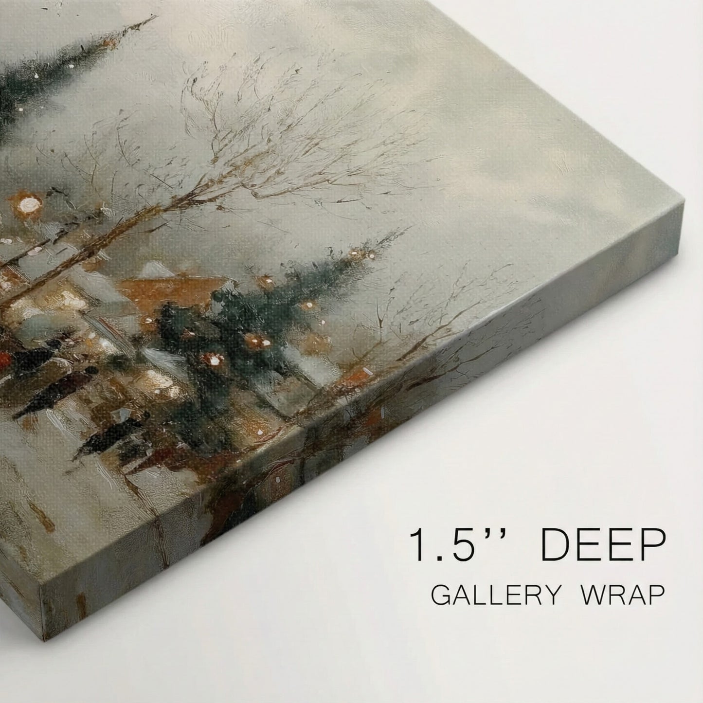 Honeyed Fir at Midnight - Canvas Art Print