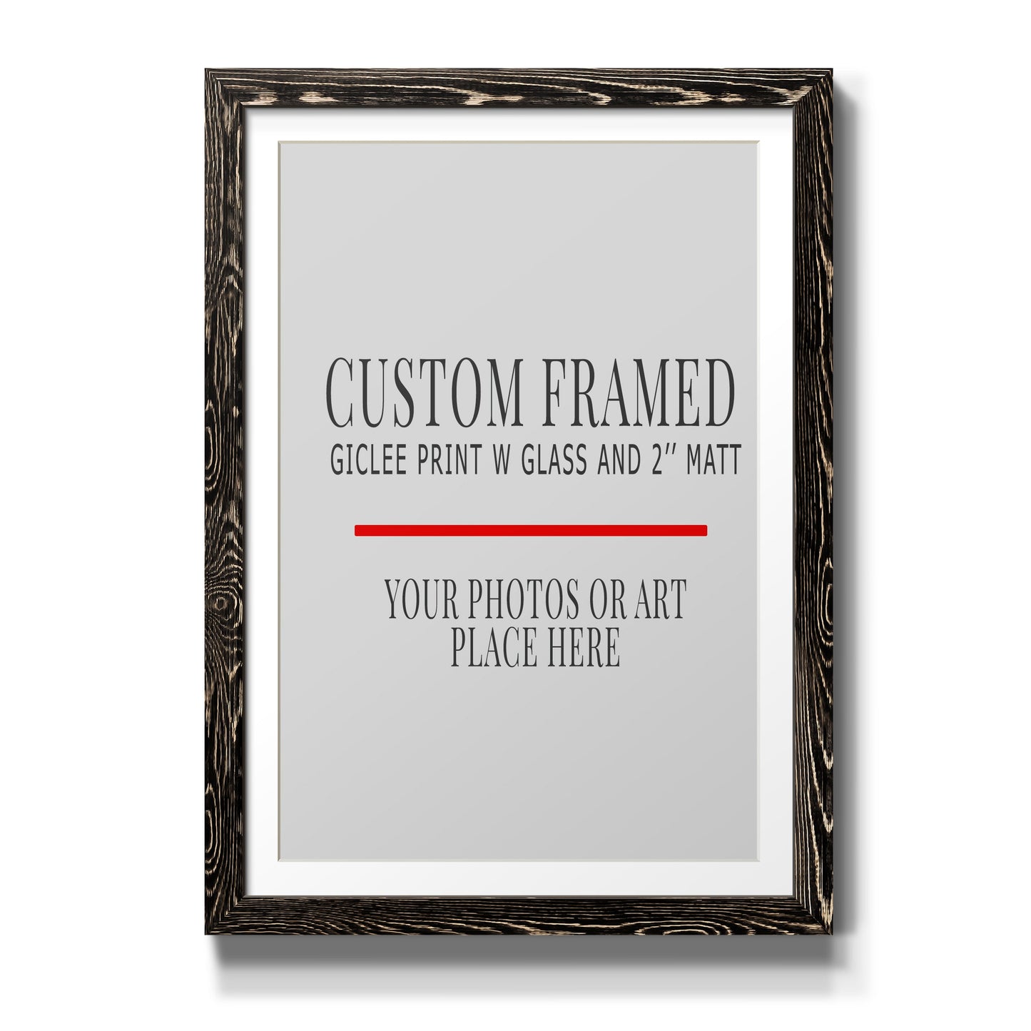 Custom Rustic Frames - Gallery Wrapped Canvas or Prints