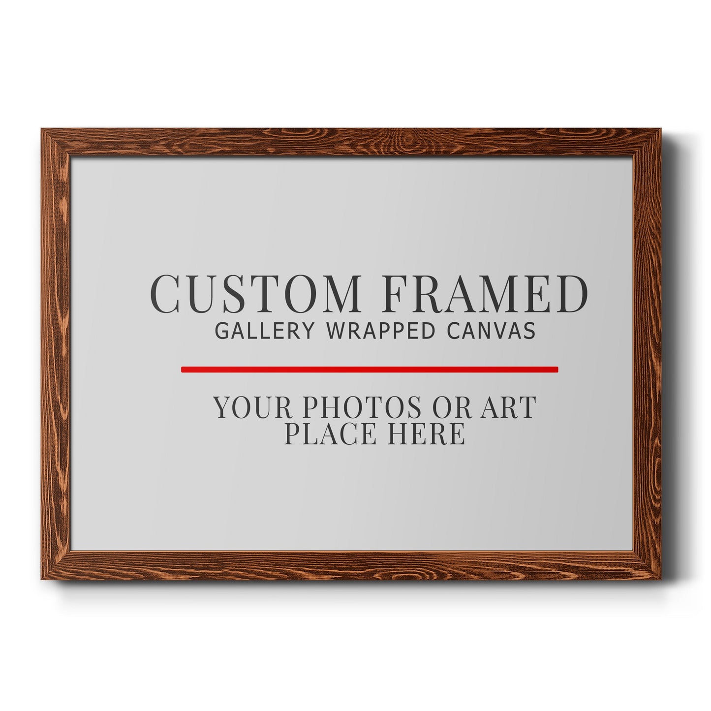 Custom Rustic Frames - Gallery Wrapped Canvas or Prints