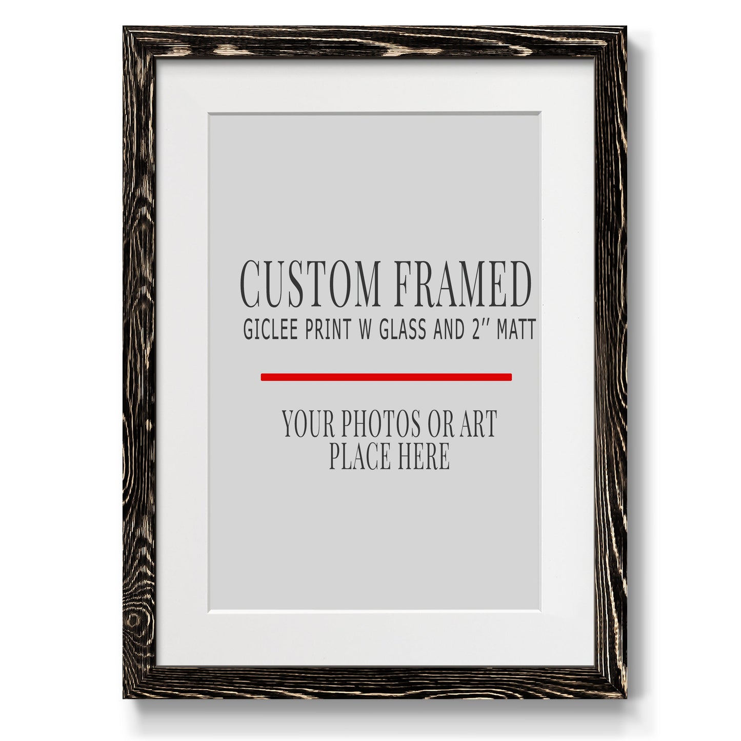 Custom Rustic Frames - Gallery Wrapped Canvas or Prints