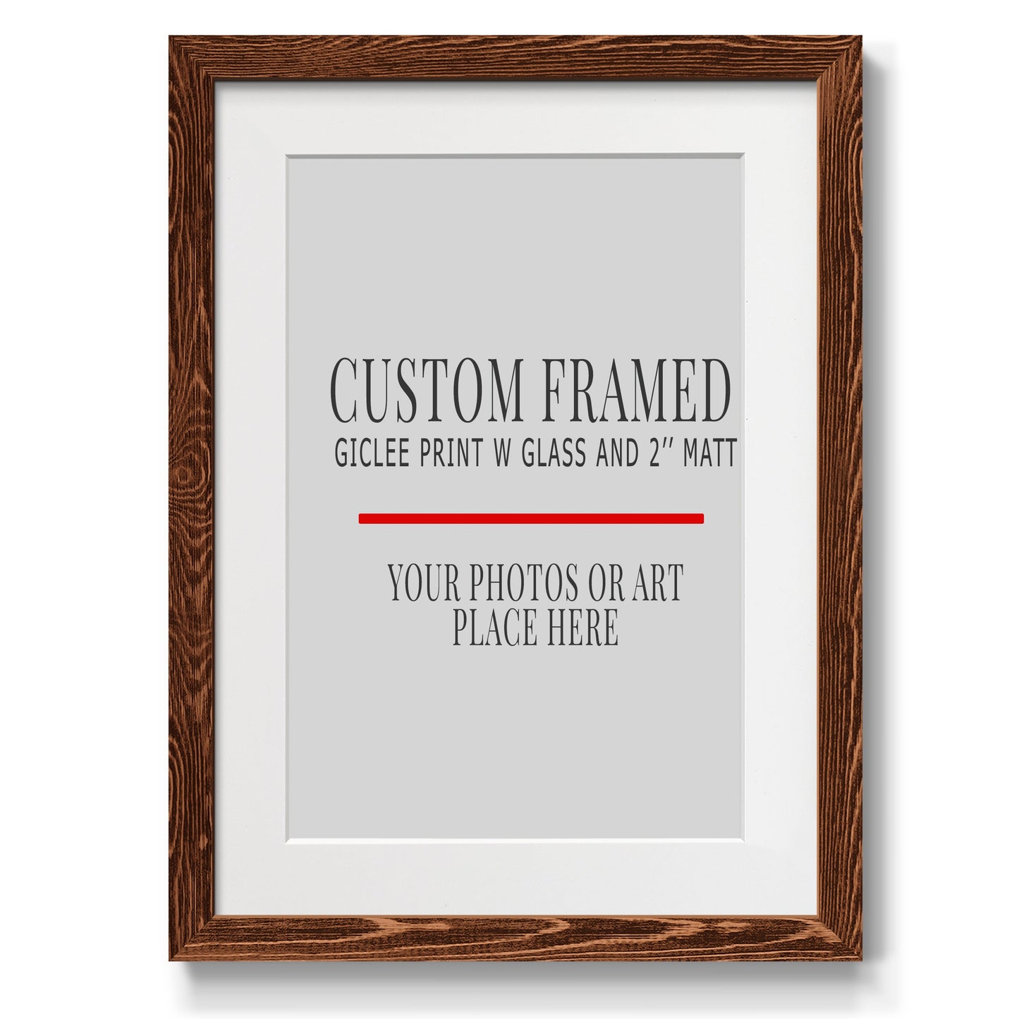 Custom Rustic Frames - Gallery Wrapped Canvas or Prints