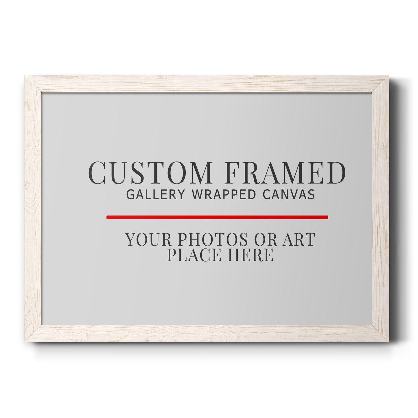 Custom Rustic Frames - Gallery Wrapped Canvas or Prints