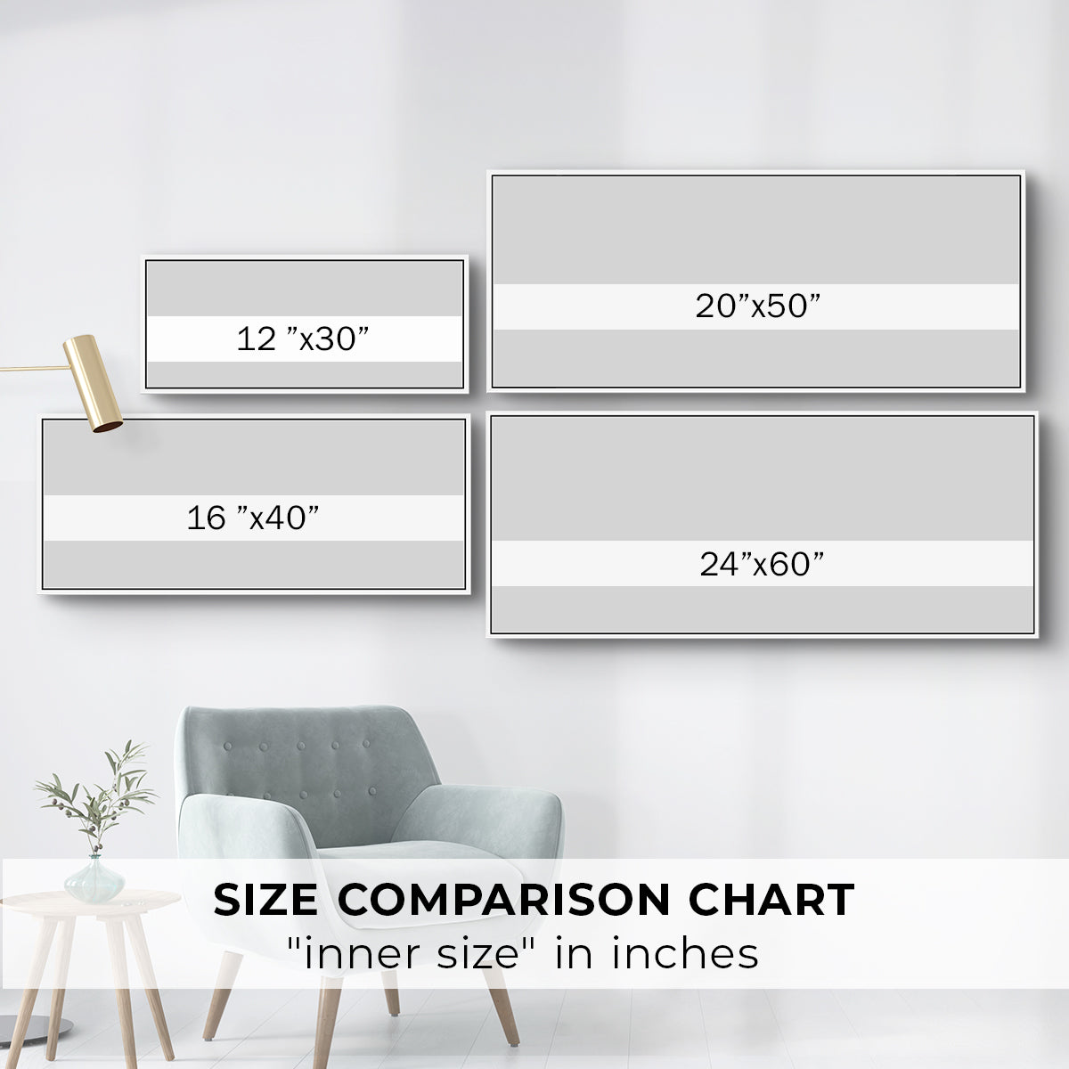 Beer Chart II - Floater Framed Canvas Print